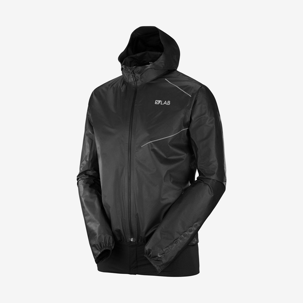 Chaquetas Salomon Hombre Negras - Salomon Argentina S/LAB MOTIONFIT 360 JKT M,034175-CRO